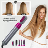 Hot Air Brush: Dry, Style, and Volumize with Ionic Technology (5-in-1)