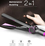 2-in-1 Hair Curler and Straightener